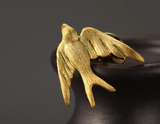 Flying Swallow Brooch