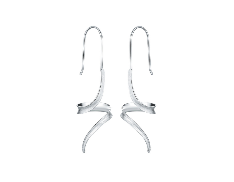 Asymmetrical Curve Dangle Earrings