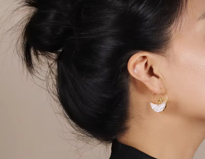 The Silk Road Hoop Earrings