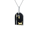 Cat under the Street Lamp Pendant