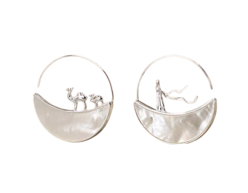 The Silk Road Hoop Earrings