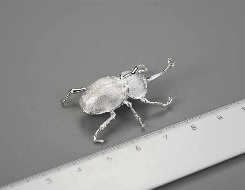 Trypoxylus Dichotomus Brooch