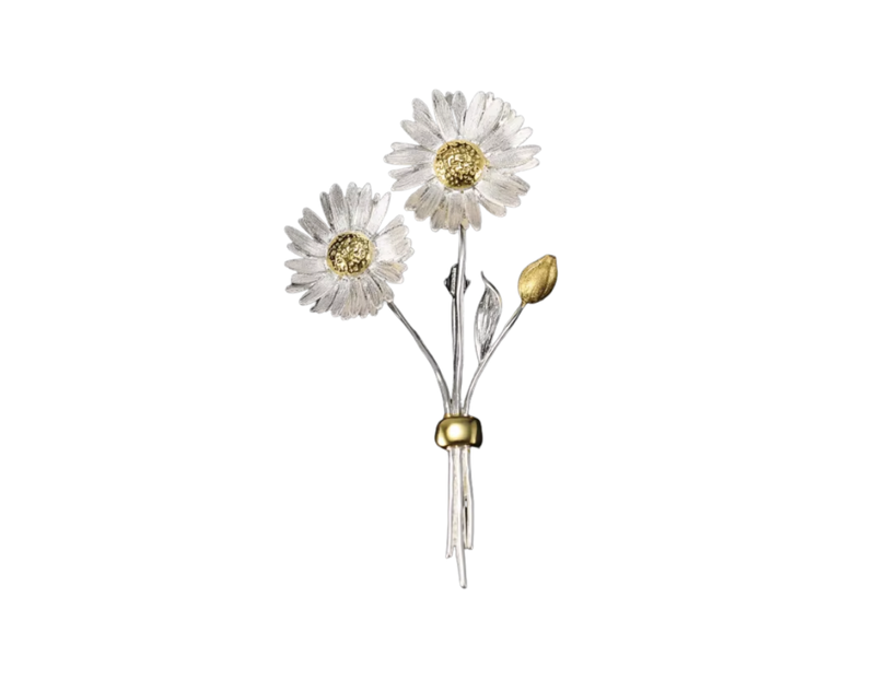Chamomile in the Sun Brooch