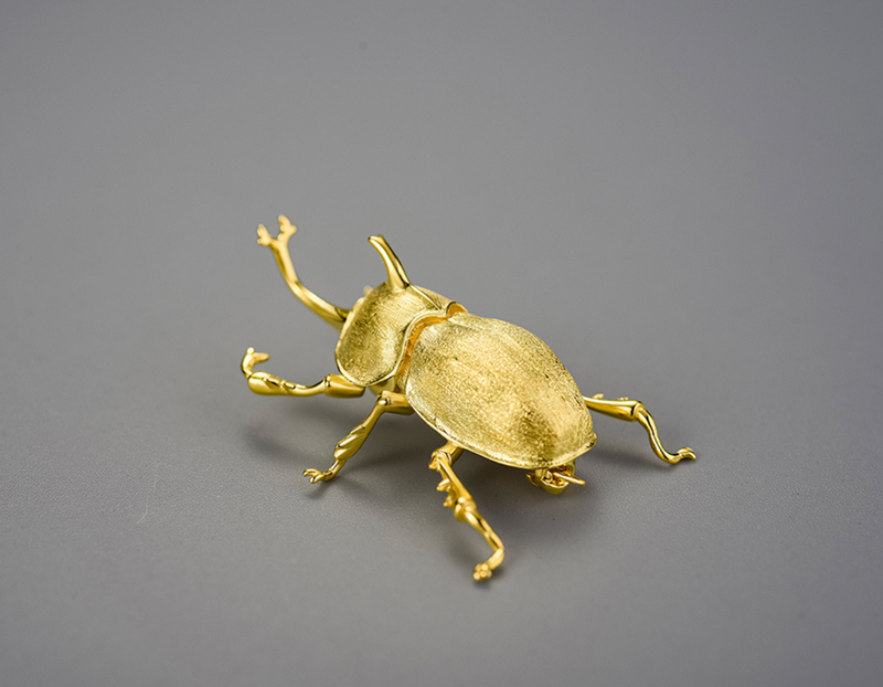 Trypoxylus Dichotomus Brooch