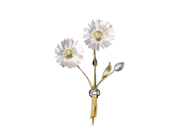 Chamomile in the Sun Brooch