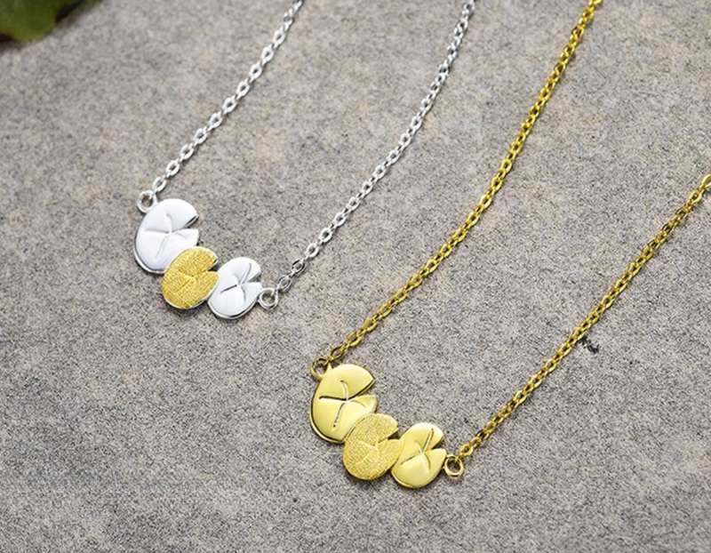 Water Lily Flower Necklace