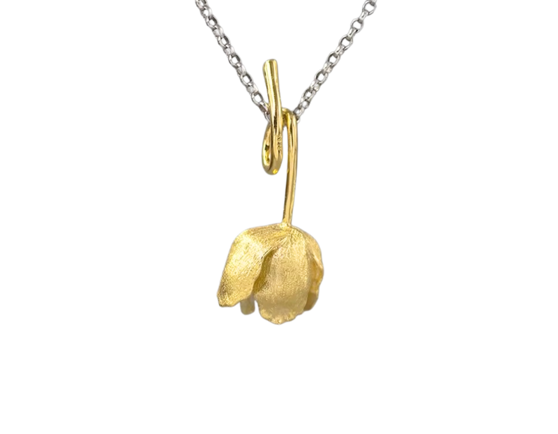 Magnolia Flower Pendant