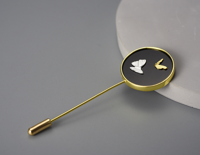 Flying Cute Butterfly Brooch