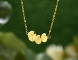 Water Lily Flower Necklace