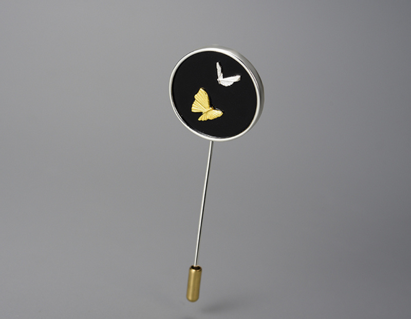 Flying Cute Butterfly Brooch