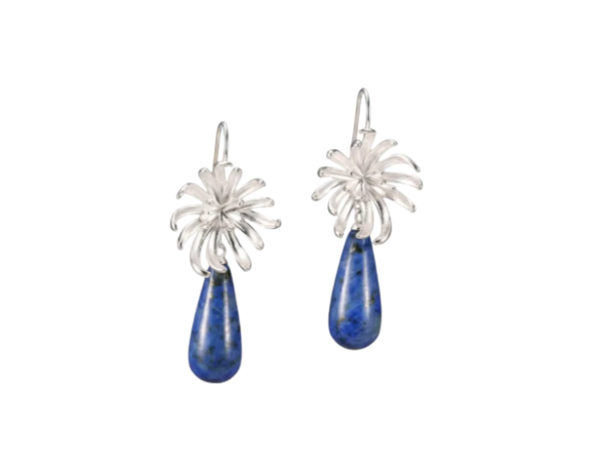 Chrysanthemum Drop Earrings