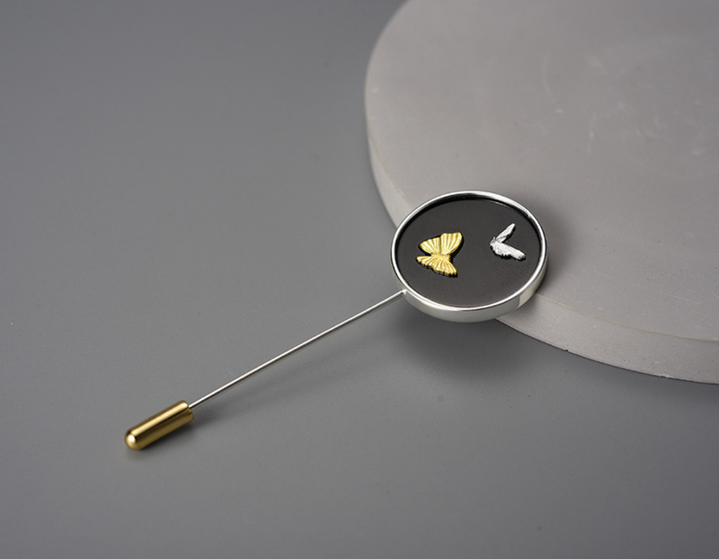 Flying Cute Butterfly Brooch