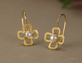 Clover Drop Earrings