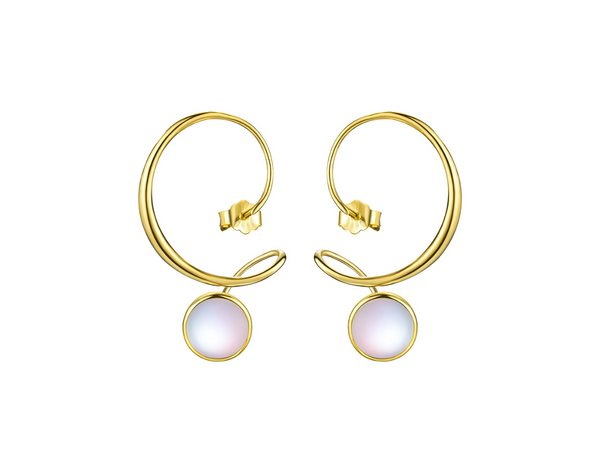 Moonstone Dangle Earrings