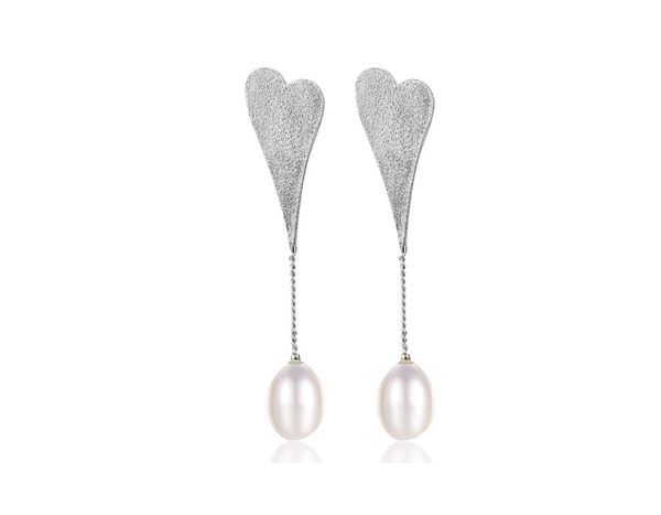 Heart Water Drop Earrings