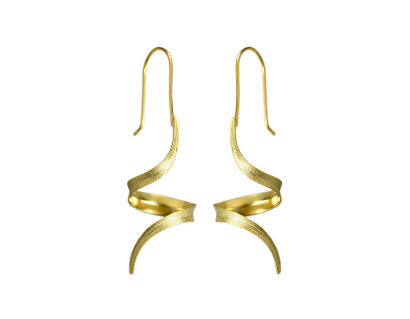 Asymmetrical Curve Dangle Earrings