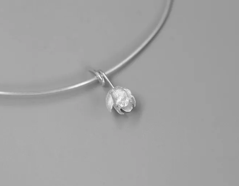 Magnolia Flower Pendant