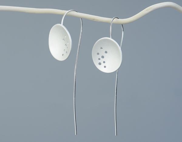 Hollow Round Dangle Earrings