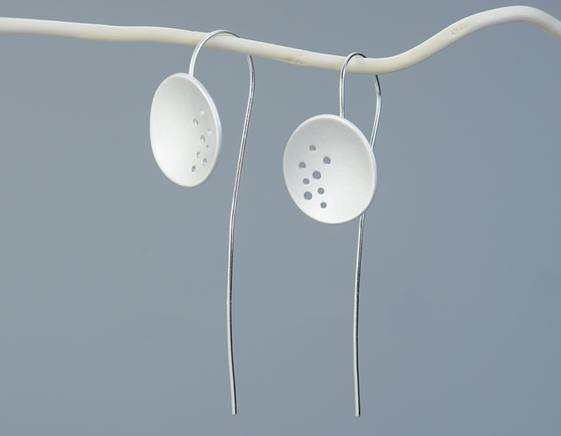 Hollow Round Dangle Earrings