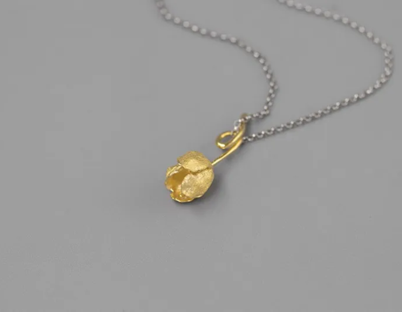 Magnolia Flower Pendant