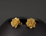 Succulent Plant Stud Earrings
