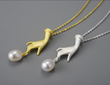 Pearl Hand Necklace