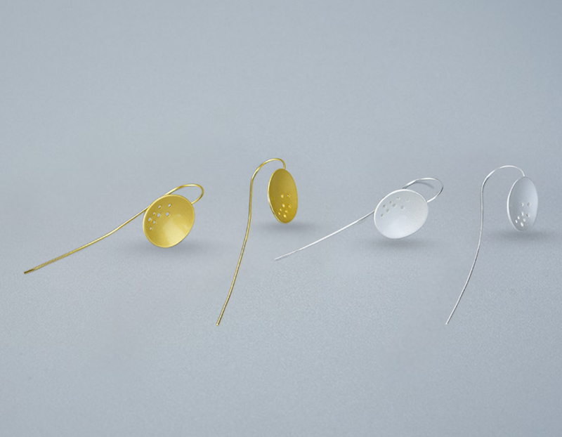 Hollow Round Dangle Earrings