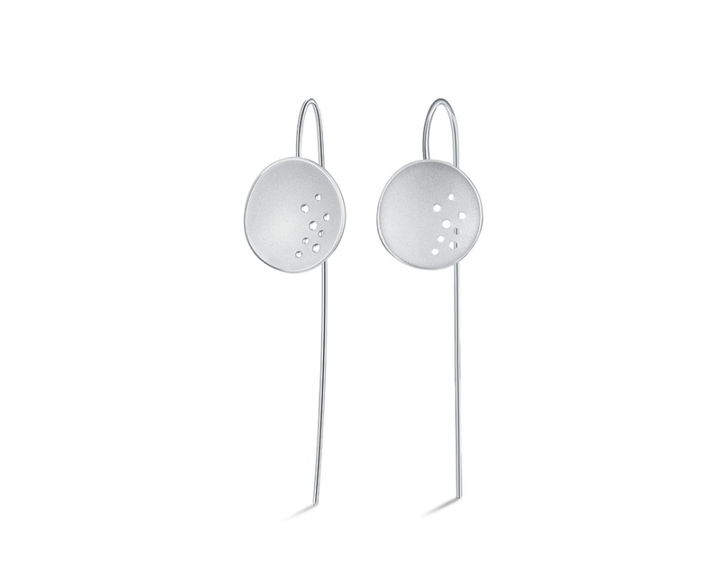 Hollow Round Dangle Earrings