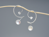Moonstone Dangle Earrings