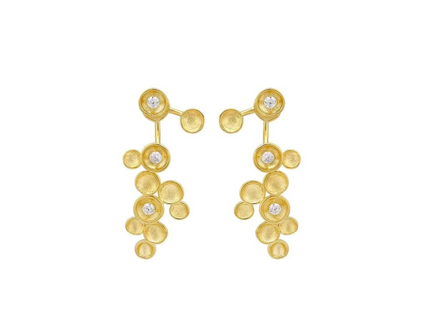 Starry Sky Dangle Earrings