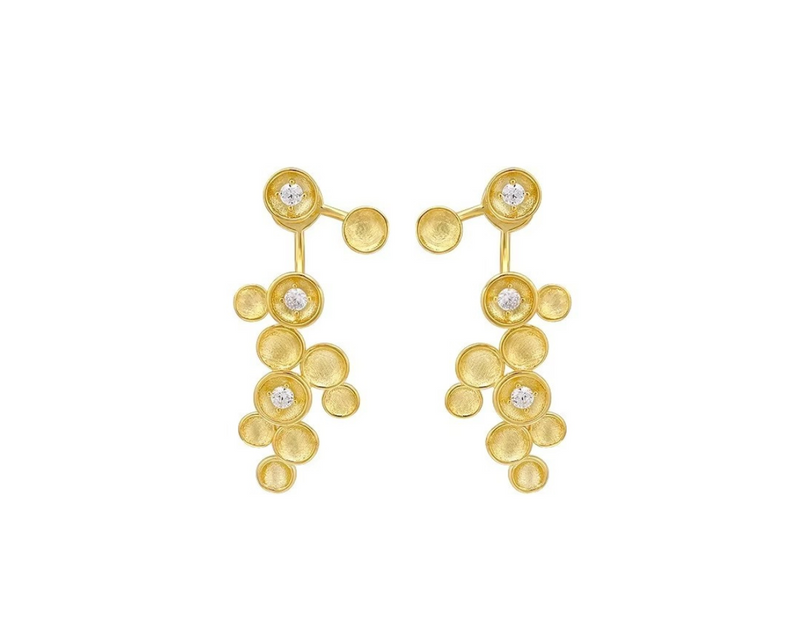 Starry Sky Dangle Earrings