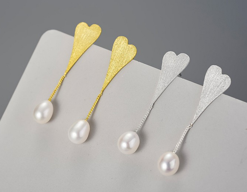 Heart Water Drop Earrings