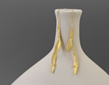 Willow Leaves Dangle Earrings