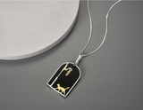 Cat under the Street Lamp Pendant