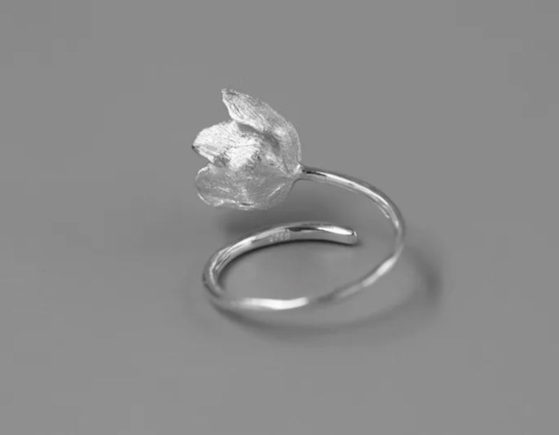 Tulip Flower Ring