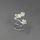 Plum Blossom Flower Ring