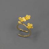 Plum Blossom Flower Ring