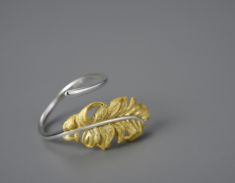 Goose Feather Ring