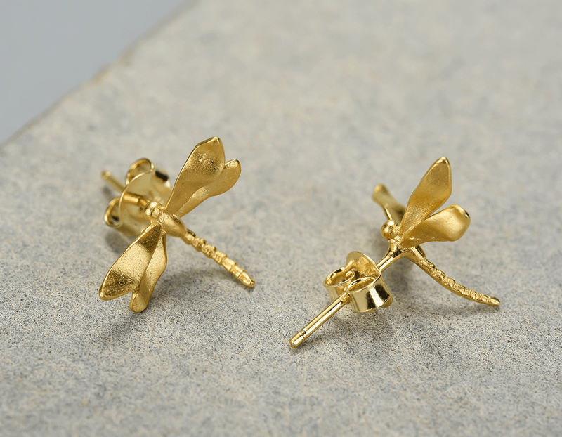 Dragonfly Stud Earring