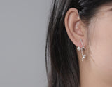 Plum Blossom Stud Earring II