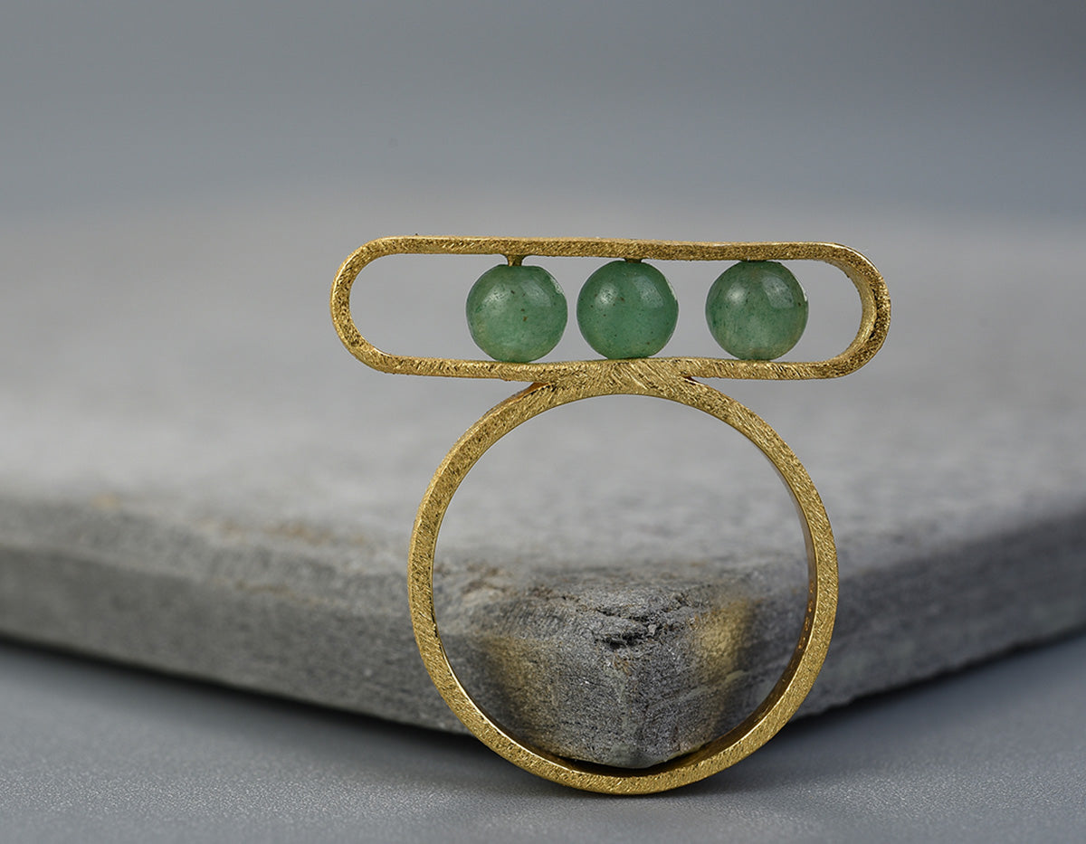 Sterling Silver | Balancing Ring - Lotus Fun