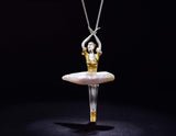 Elegant Ballet Pendant - Lotus Fun