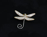 Cute Dragonfly Brooch - Lotus Fun