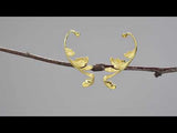 Acanthus Leaf Earring