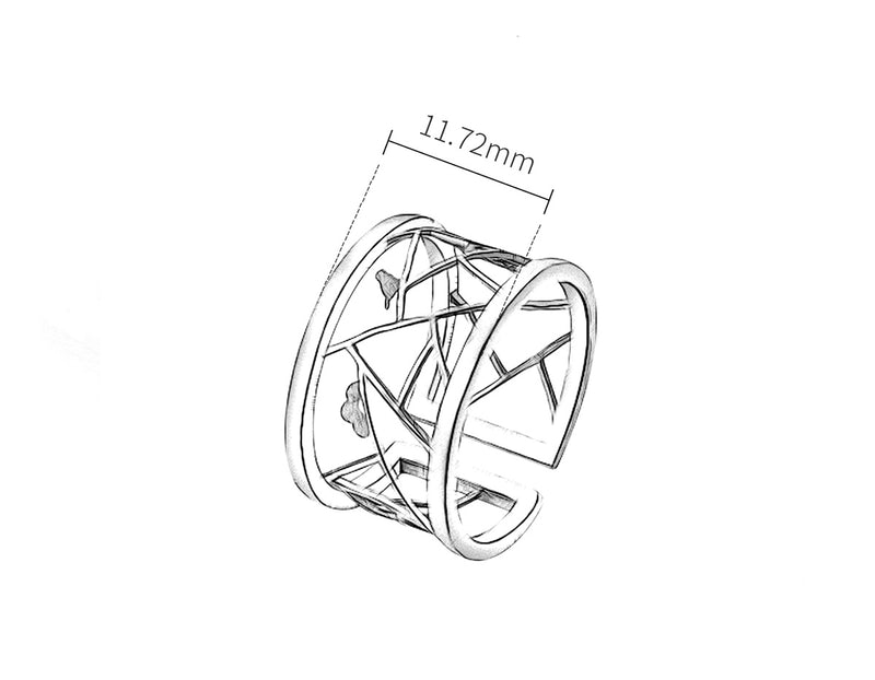 Bird Kirigami Ring