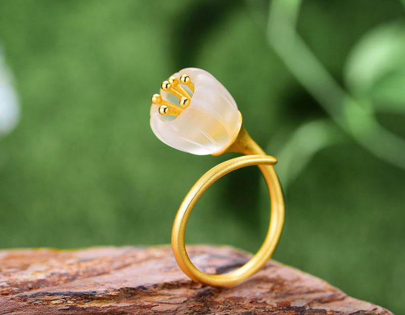 Lily of the Valley Ring - Lotus Fun