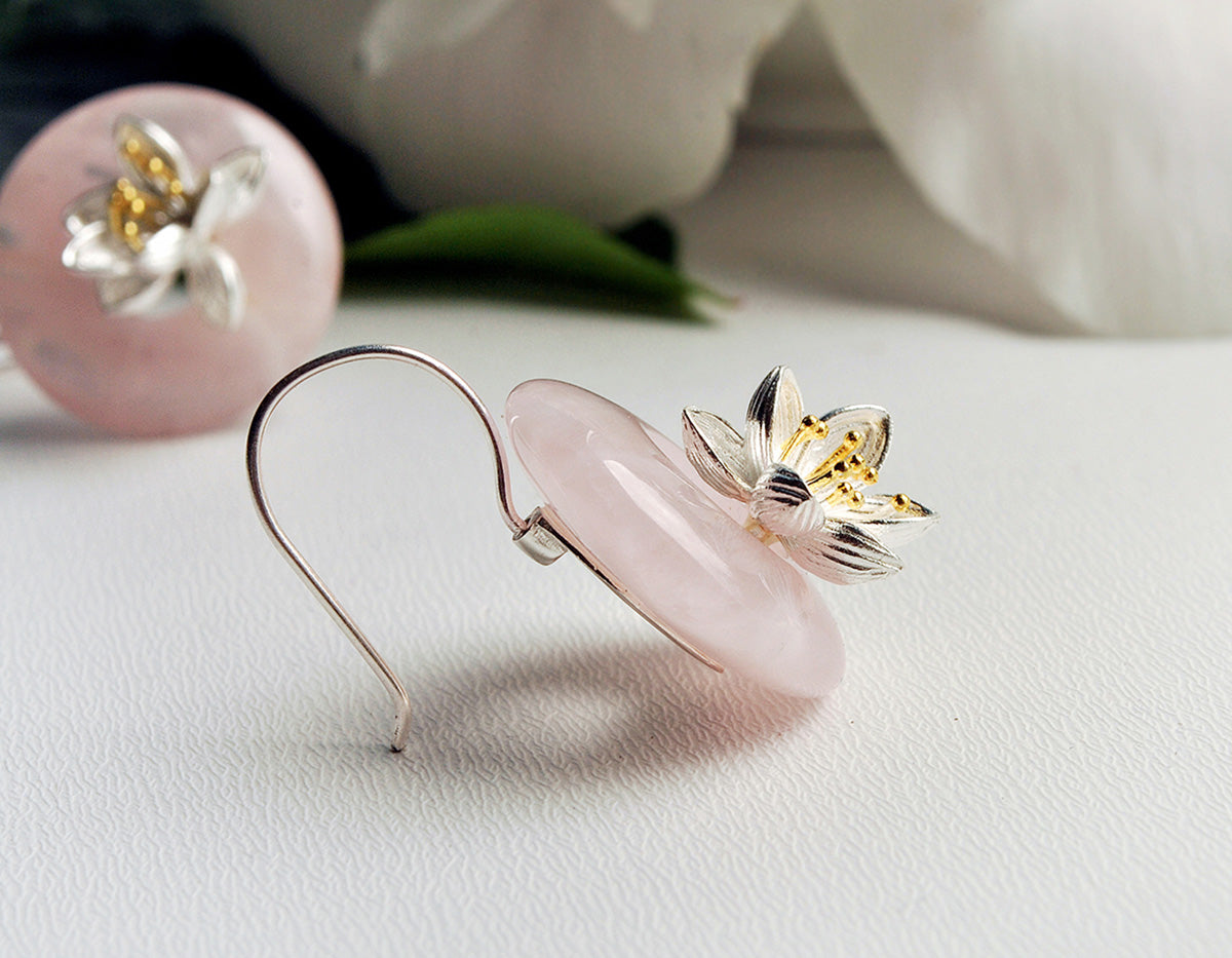 Sterling Silver Lotus Whispers Jewelry Set Lotus Fun