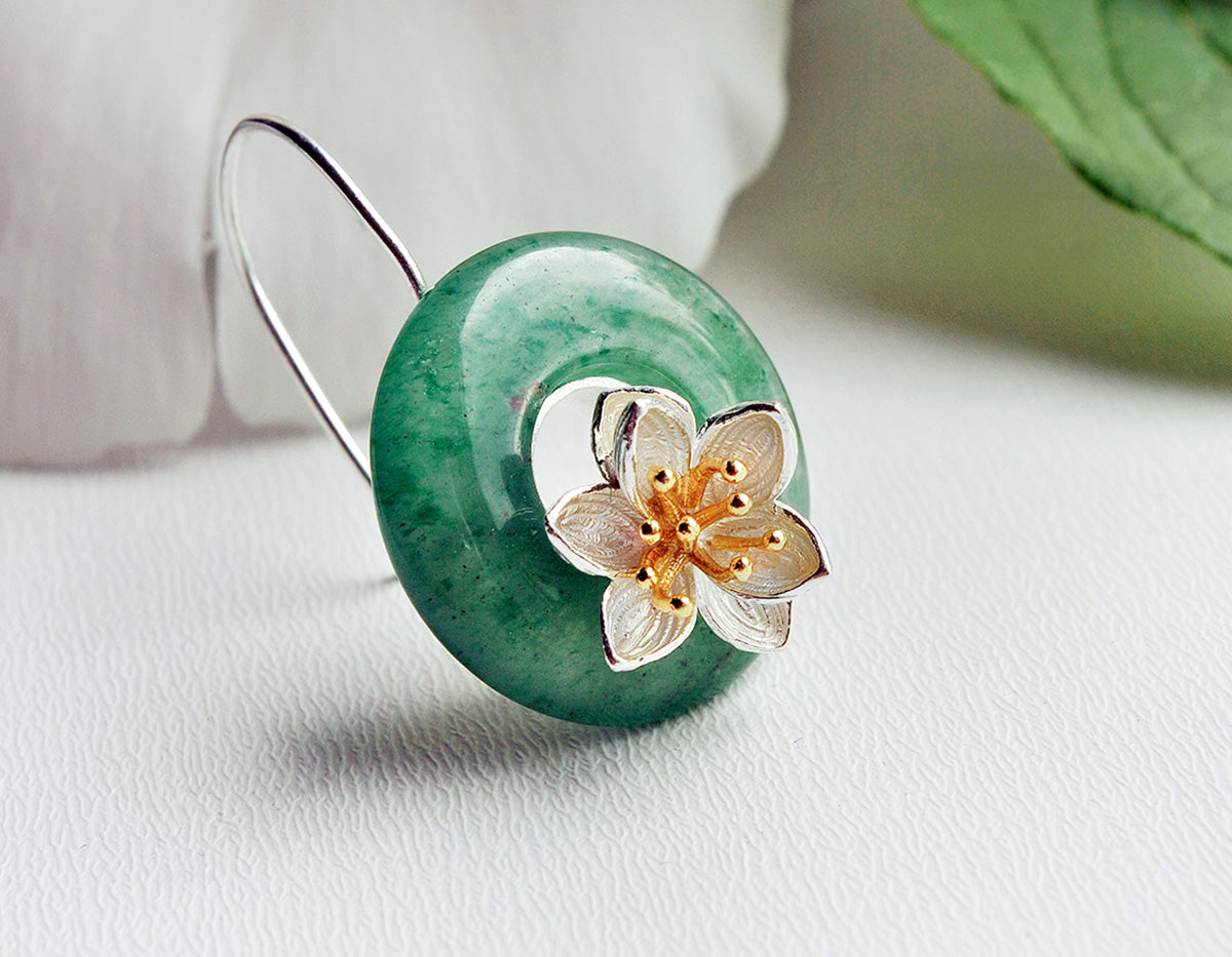 Sterling Silver Lotus Whispers Jewelry Set Lotus Fun