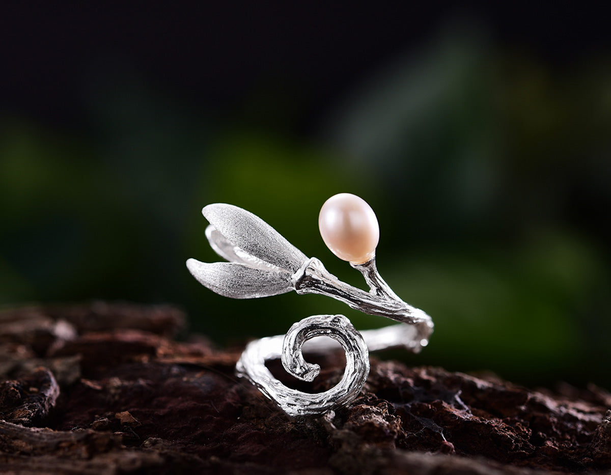 Sterling Silver | Magnolia Ring - Lotus Fum – Lotus Fun