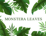 Monstera Leaves Earring - Lotus Fun
